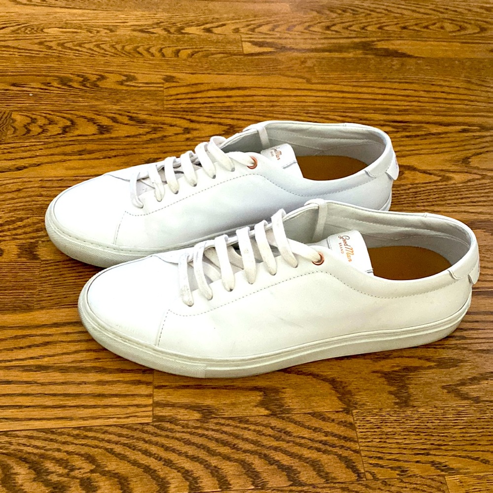 Good Man Brand White Leather Sneakers
